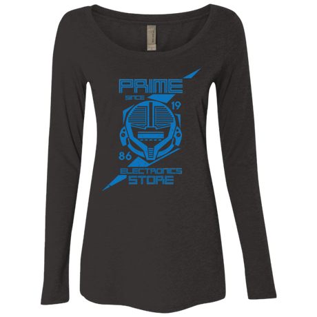 T-Shirts Vintage Black / Small Prime electronics Women's Triblend Long Sleeve Shirt