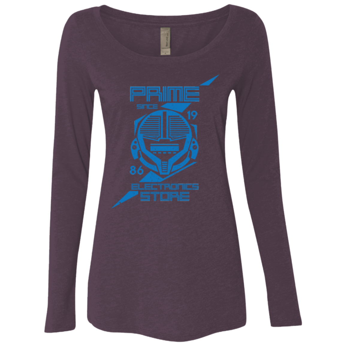 T-Shirts Vintage Purple / Small Prime electronics Women's Triblend Long Sleeve Shirt