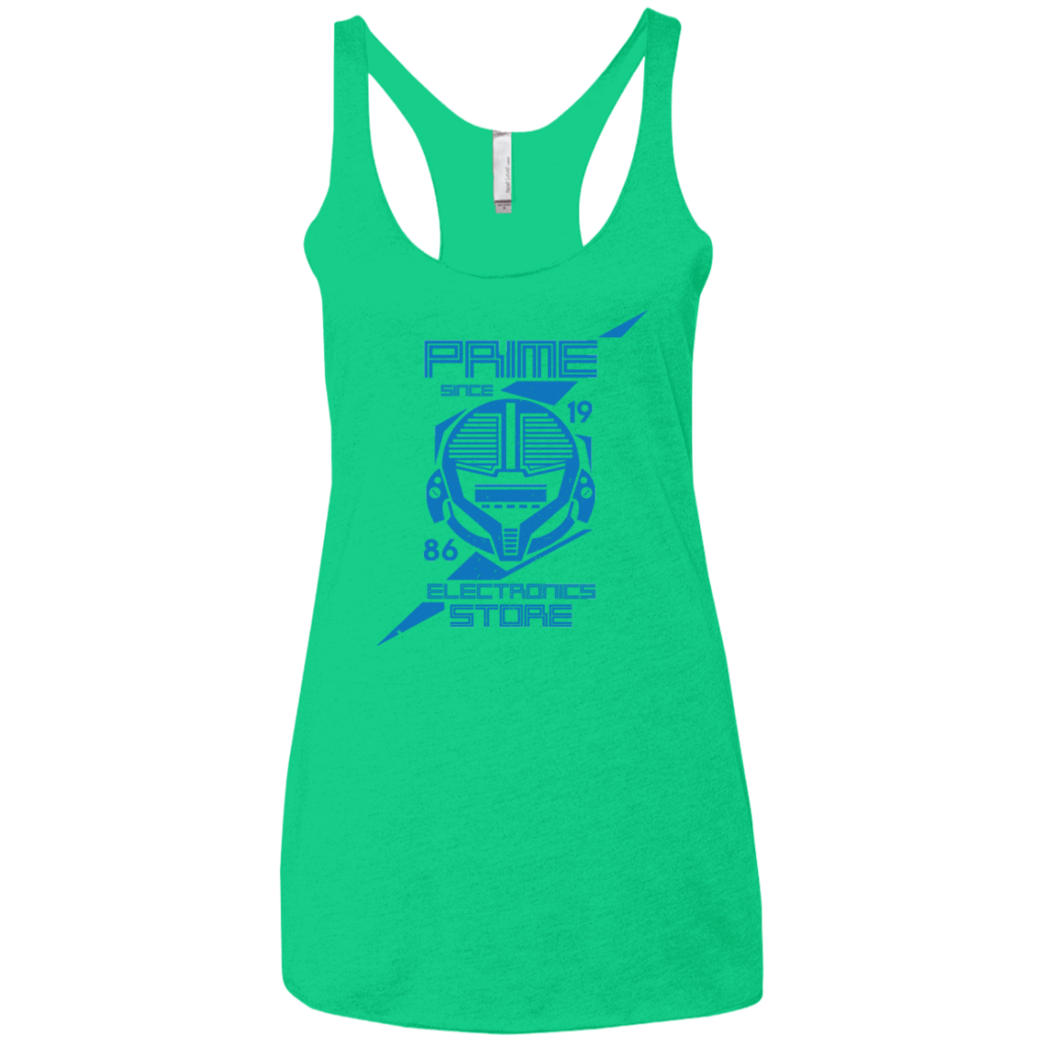 T-Shirts Envy / X-Small Prime electronics Women's Triblend Racerback Tank