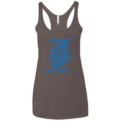 T-Shirts Macchiato / X-Small Prime electronics Women's Triblend Racerback Tank