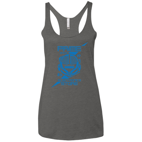 T-Shirts Premium Heather / X-Small Prime electronics Women's Triblend Racerback Tank