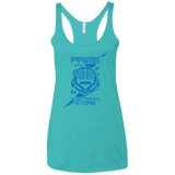 T-Shirts Tahiti Blue / X-Small Prime electronics Women's Triblend Racerback Tank