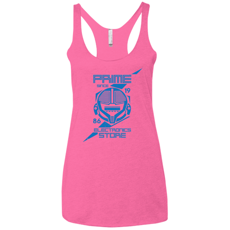 T-Shirts Vintage Pink / X-Small Prime electronics Women's Triblend Racerback Tank