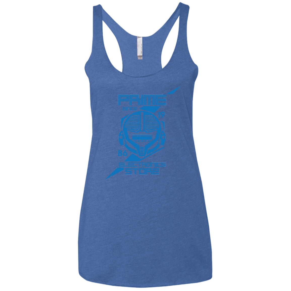 T-Shirts Vintage Royal / X-Small Prime electronics Women's Triblend Racerback Tank