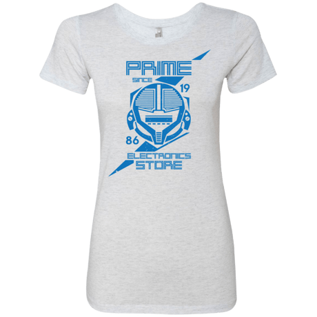 T-Shirts Heather White / Small Prime electronics Women's Triblend T-Shirt