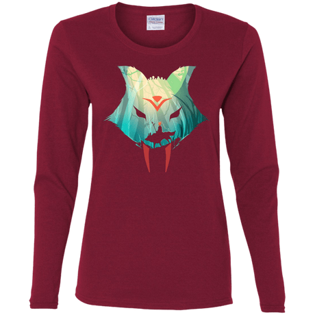 T-Shirts Cardinal / S Prince Momo Women's Long Sleeve T-Shirt