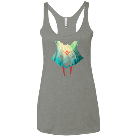 T-Shirts Venetian Grey / X-Small Prince Momo Women's Triblend Racerback Tank