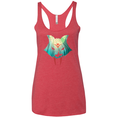 T-Shirts Vintage Red / X-Small Prince Momo Women's Triblend Racerback Tank