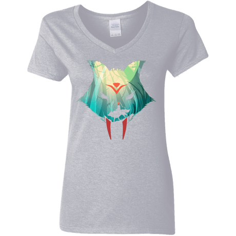 T-Shirts Sport Grey / S Prince Momo Women's V-Neck T-Shirt