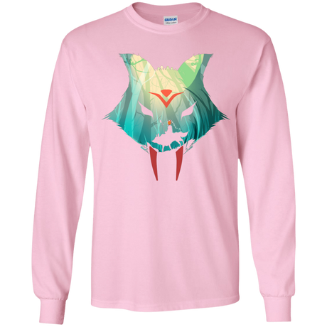 T-Shirts Light Pink / YS Prince Momo Youth Long Sleeve T-Shirt