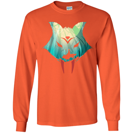 T-Shirts Orange / YS Prince Momo Youth Long Sleeve T-Shirt