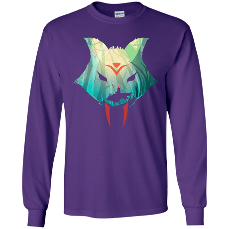 T-Shirts Purple / YS Prince Momo Youth Long Sleeve T-Shirt