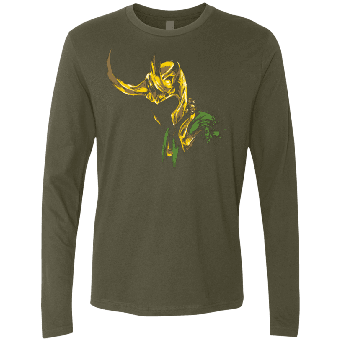 T-Shirts Military Green / Small PRINCE OF MISCHIEF Men's Premium Long Sleeve