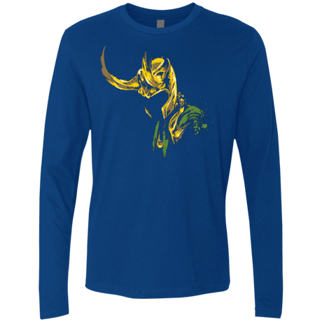 T-Shirts Royal / Small PRINCE OF MISCHIEF Men's Premium Long Sleeve