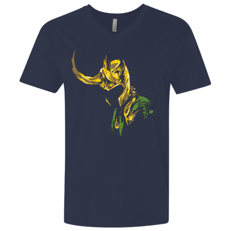 T-Shirts Midnight Navy / X-Small PRINCE OF MISCHIEF Men's Premium V-Neck