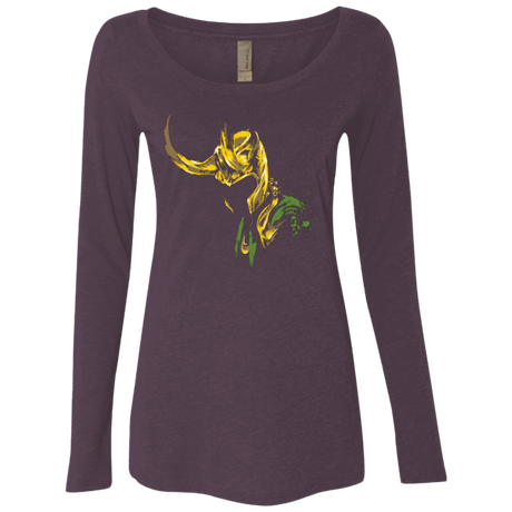 T-Shirts Vintage Purple / Small PRINCE OF MISCHIEF Women's Triblend Long Sleeve Shirt