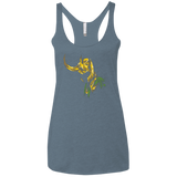 T-Shirts Indigo / X-Small PRINCE OF MISCHIEF Women's Triblend Racerback Tank