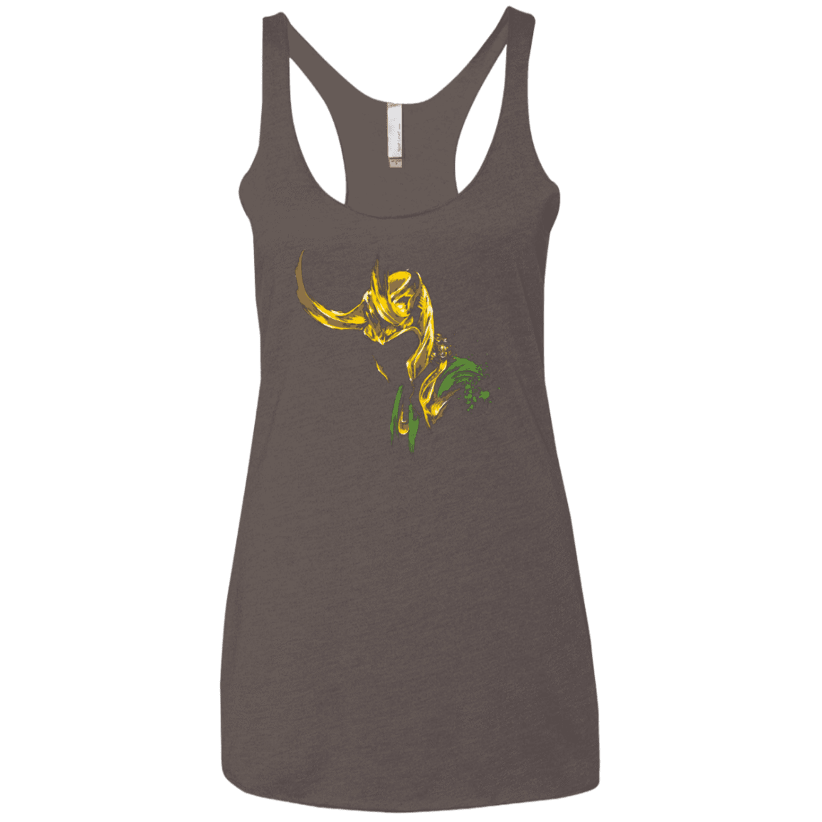 T-Shirts Macchiato / X-Small PRINCE OF MISCHIEF Women's Triblend Racerback Tank