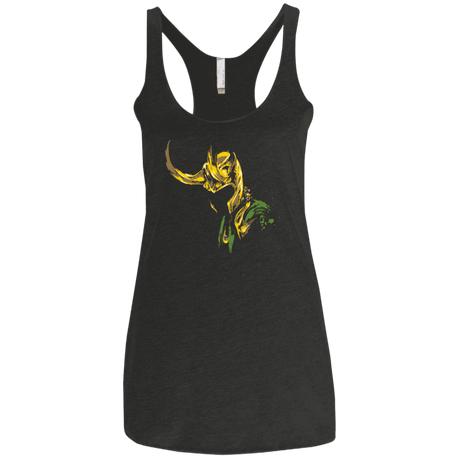 T-Shirts Vintage Black / X-Small PRINCE OF MISCHIEF Women's Triblend Racerback Tank