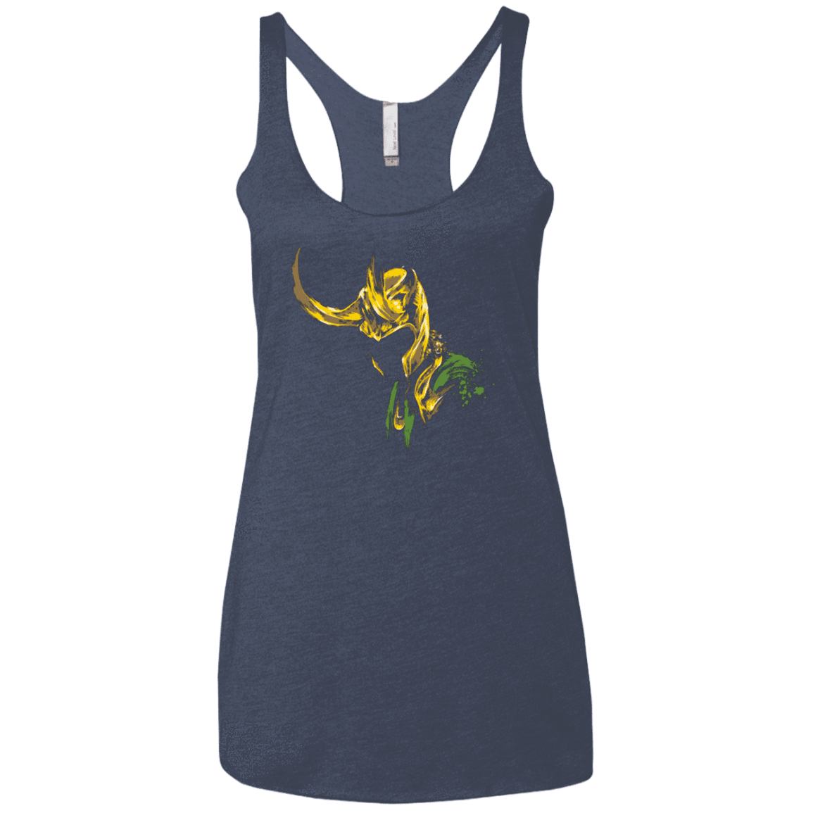T-Shirts Vintage Navy / X-Small PRINCE OF MISCHIEF Women's Triblend Racerback Tank