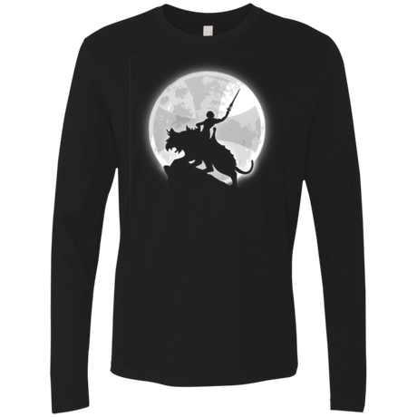 T-Shirts Black / Small Prince under the moon Men's Premium Long Sleeve