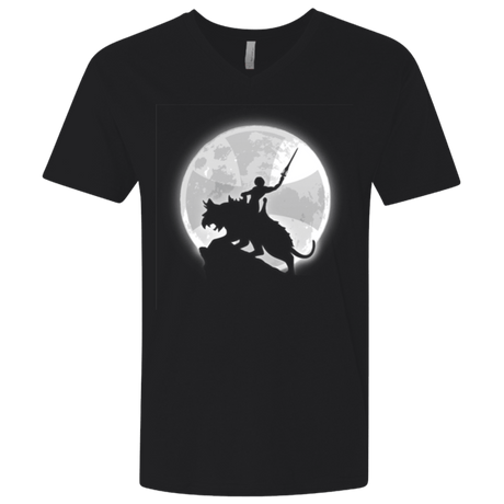 T-Shirts Black / X-Small Prince under the moon Men's Premium V-Neck