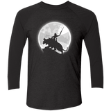 T-Shirts Vintage Black/Vintage Black / X-Small Prince under the moon Men's Triblend 3/4 Sleeve