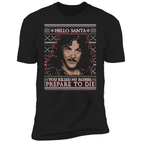 T-Shirts Black / X-Small Princess Bride Inigo Ugly Sweater Men's Premium T-Shirt