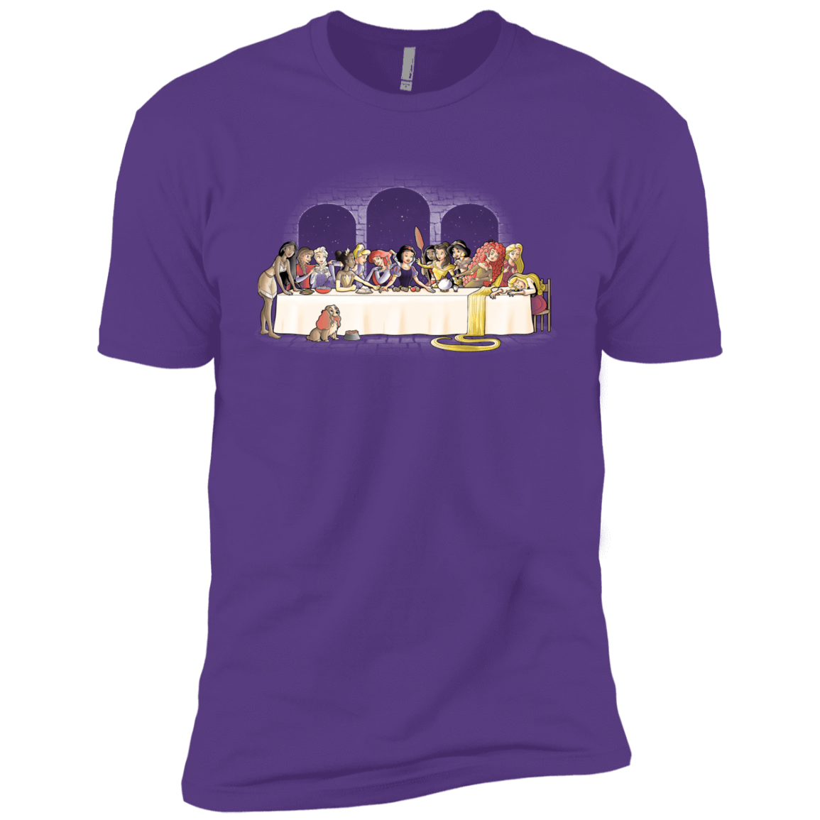 T-Shirts Purple Rush / YXS Princess Dinner (2) Boys Premium T-Shirt