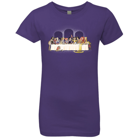 T-Shirts Purple Rush / YXS Princess Dinner (2) Girls Premium T-Shirt