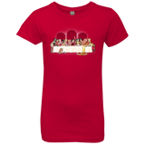 T-Shirts Red / YXS Princess Dinner (2) Girls Premium T-Shirt