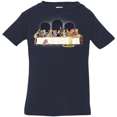 T-Shirts Navy / 6 Months Princess Dinner (2) Infant Premium T-Shirt