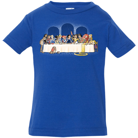 T-Shirts Royal / 6 Months Princess Dinner (2) Infant Premium T-Shirt