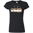 T-Shirts Black / S Princess Dinner (2) Junior Slimmer-Fit T-Shirt