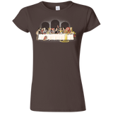 T-Shirts Dark Chocolate / S Princess Dinner (2) Junior Slimmer-Fit T-Shirt