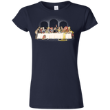 T-Shirts Navy / S Princess Dinner (2) Junior Slimmer-Fit T-Shirt