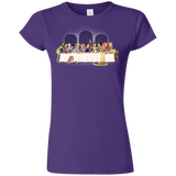 T-Shirts Purple / S Princess Dinner (2) Junior Slimmer-Fit T-Shirt