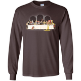 T-Shirts Dark Chocolate / S Princess Dinner (2) Men's Long Sleeve T-Shirt