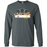 T-Shirts Dark Heather / S Princess Dinner (2) Men's Long Sleeve T-Shirt