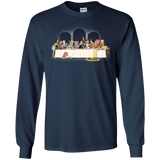 T-Shirts Navy / S Princess Dinner (2) Men's Long Sleeve T-Shirt