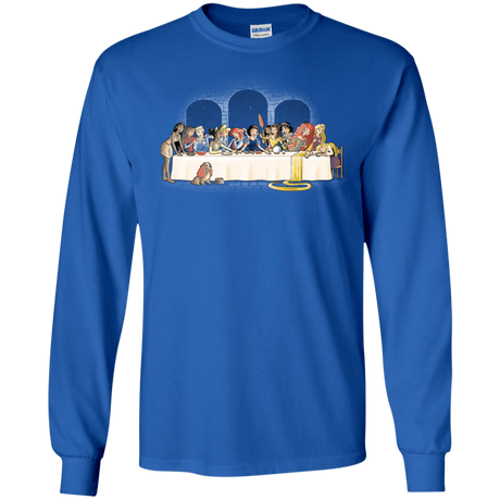 T-Shirts Royal / S Princess Dinner (2) Men's Long Sleeve T-Shirt