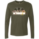 T-Shirts Military Green / S Princess Dinner (2) Men's Premium Long Sleeve
