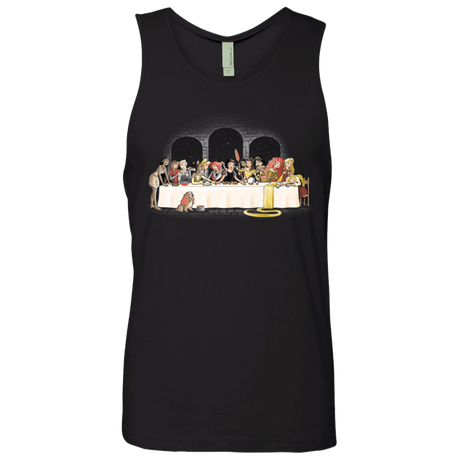 T-Shirts Black / S Princess Dinner (2) Men's Premium Tank Top