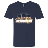 T-Shirts Midnight Navy / X-Small Princess Dinner (2) Men's Premium V-Neck