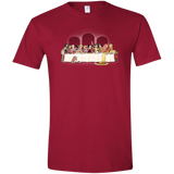 T-Shirts Cardinal Red / S Princess Dinner (2) Men's Semi-Fitted Softstyle
