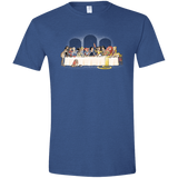 T-Shirts Heather Royal / X-Small Princess Dinner (2) Men's Semi-Fitted Softstyle