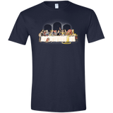 T-Shirts Navy / X-Small Princess Dinner (2) Men's Semi-Fitted Softstyle