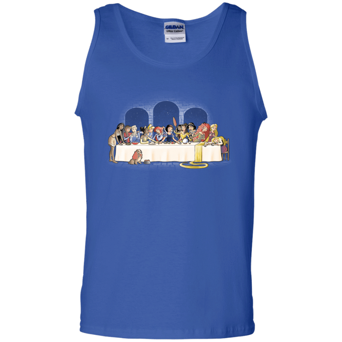 T-Shirts Royal / S Princess Dinner (2) Men's Tank Top
