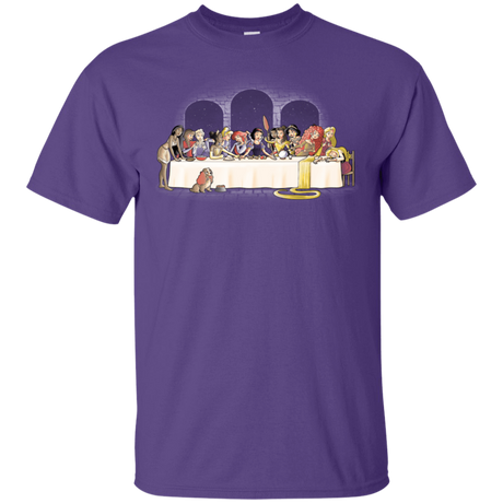 T-Shirts Purple / S Princess Dinner (2) T-Shirt