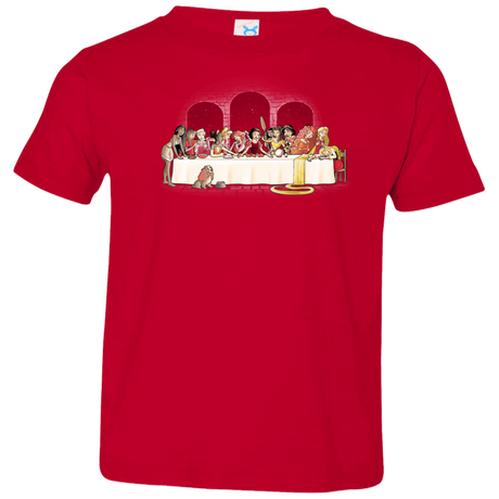 T-Shirts Red / 2T Princess Dinner (2) Toddler Premium T-Shirt